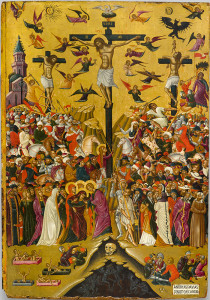 Image credit: National Gallery, Alexandros Soutzos Museum, Athens Image caption: Andreas Pavias, Icon of the Crucifixion 