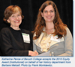 Katherine Pence of Baruch College