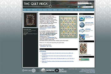 The Quilt Index has received major grants from the Institute of Museum and Library Services and the National Endowment for the Humanities and in-­kind support from Michigan State University for the research and initial development phases. Additional grant support for expanding content and developing user tools has been provided by a number of private and public contributors.