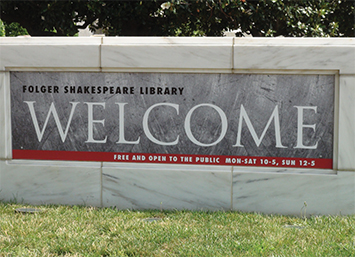 The Folger Shakespeare Library. Photo by Robert Smith.